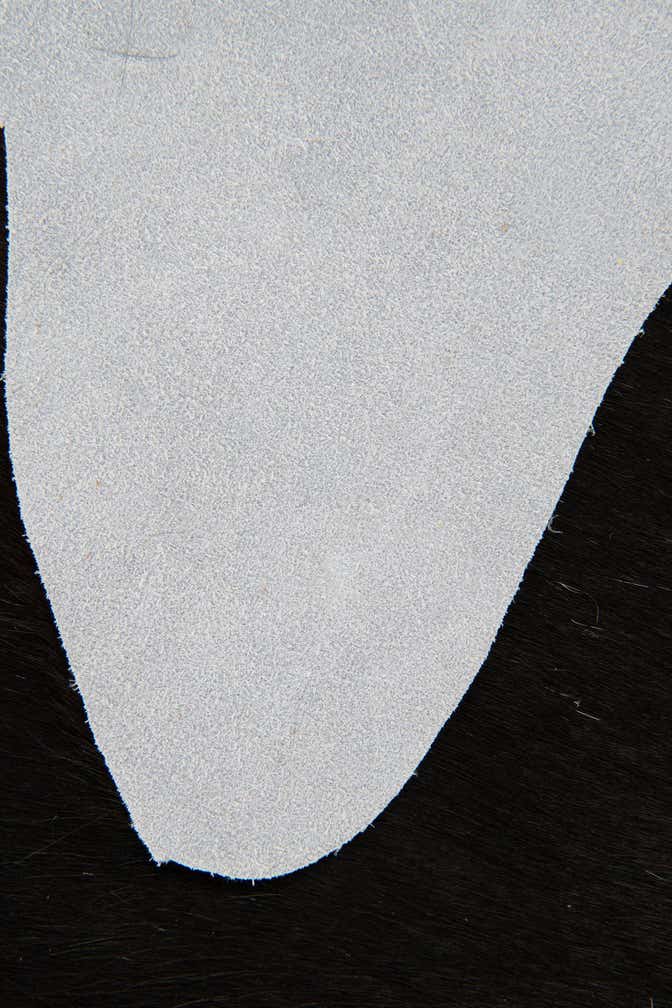 1' 8 x 2' 6 Cowhide Leather Rug