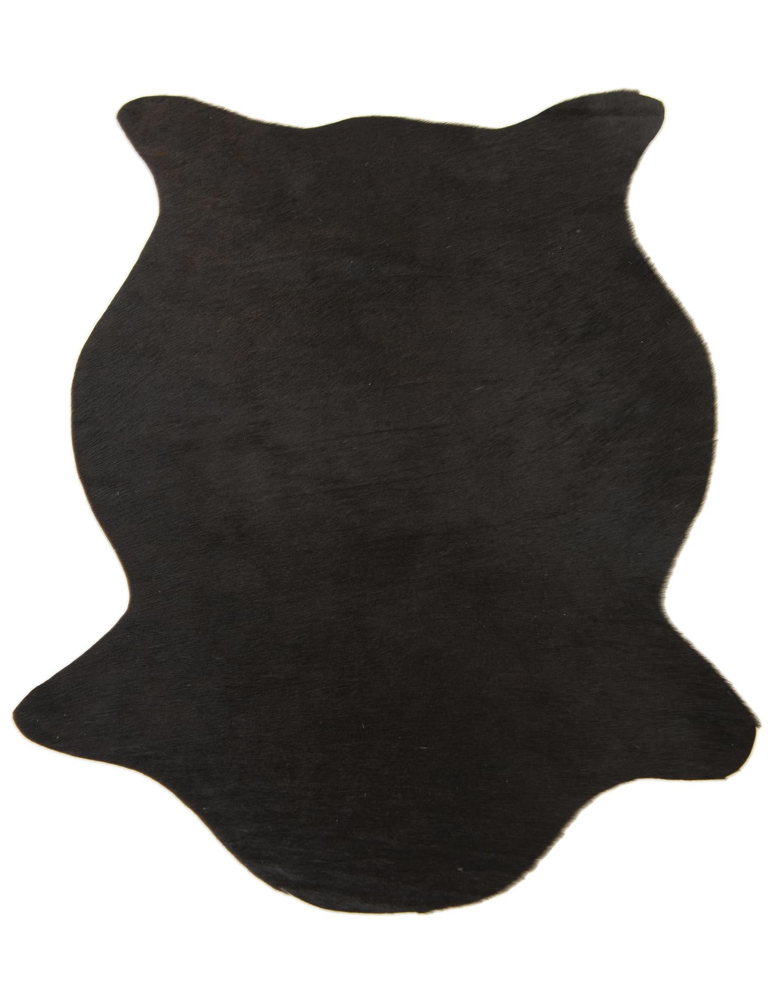 1' 8 x 2' 6 Cowhide Leather Rug