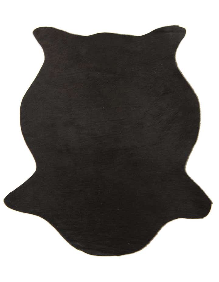 1' 8 x 2' 6 Cowhide Leather Rug