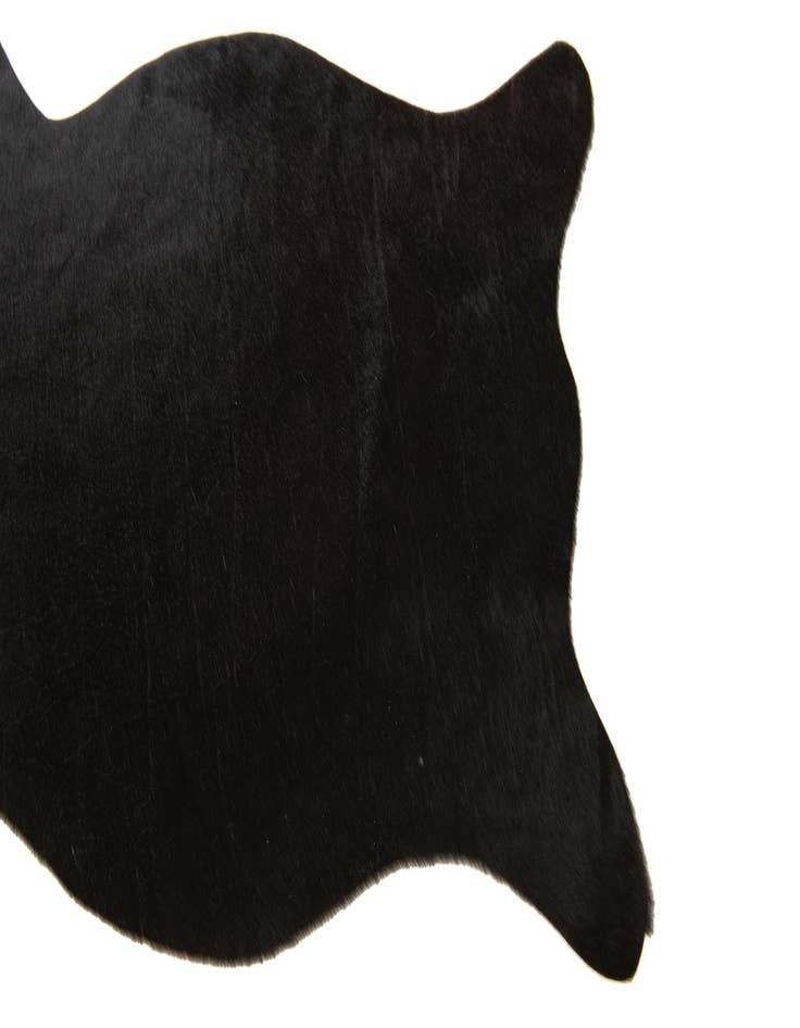 Detail image of 1' 8 x 2' 6 Cowhide Leather Rug