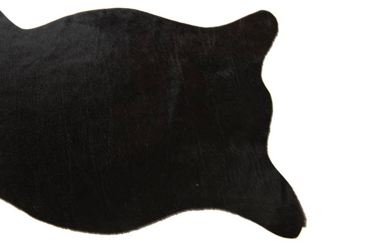 Detail image of 1' 8 x 2' 6 Cowhide Leather Rug