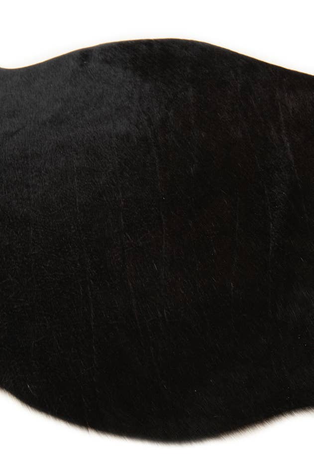 Detail image of 1' 8 x 2' 6 Cowhide Leather Rug