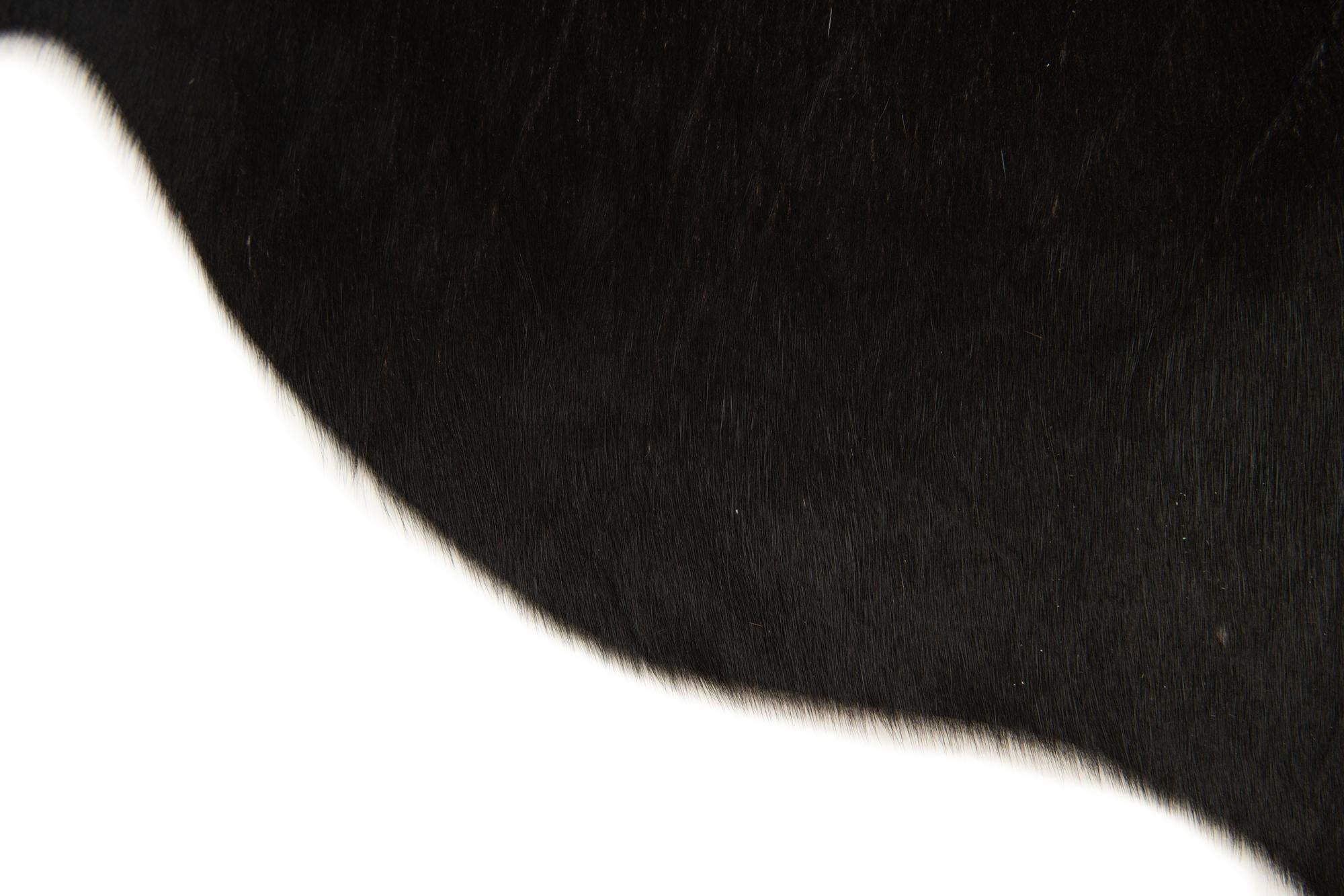 1' 8 x 2' 6 Cowhide Leather Rug