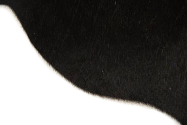 Detail image of 1' 8 x 2' 6 Cowhide Leather Rug