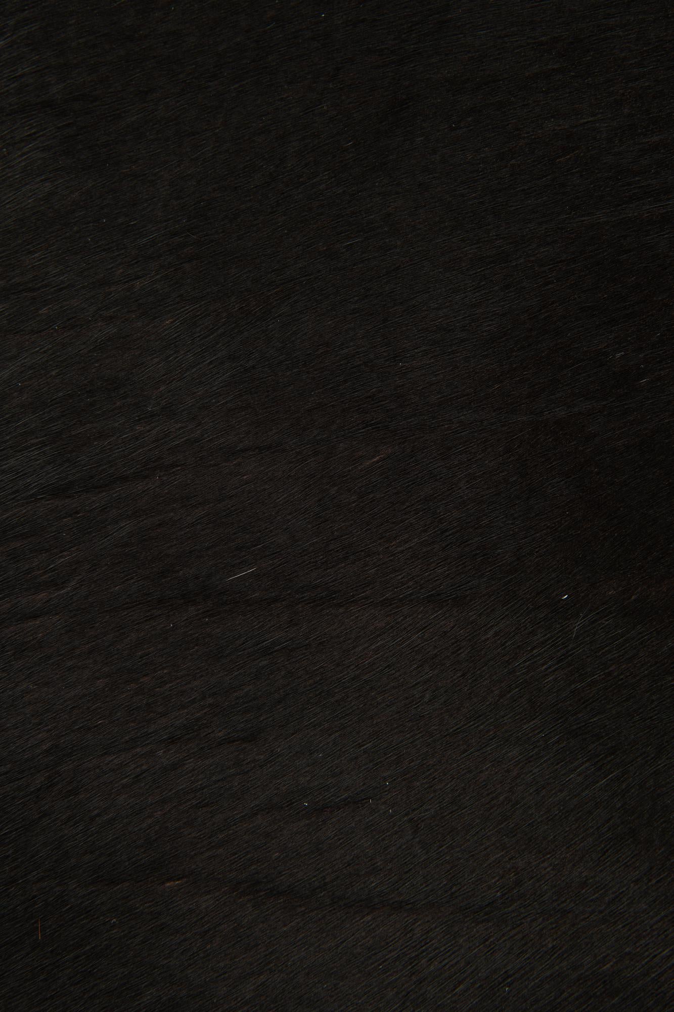 1' 8 x 2' 6 Cowhide Leather Rug