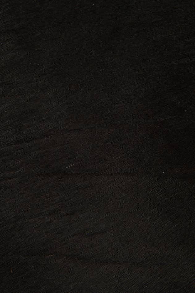 Detail image of 1' 8 x 2' 6 Cowhide Leather Rug