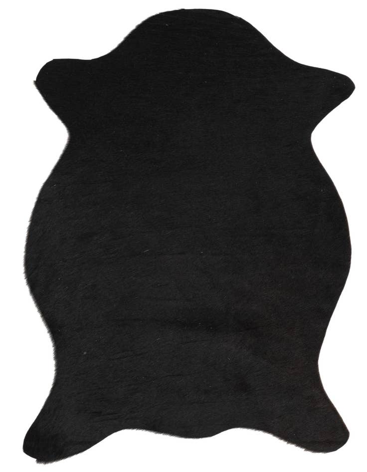 Detail image of 1' 8 x 2' 6 Cowhide Leather Rug
