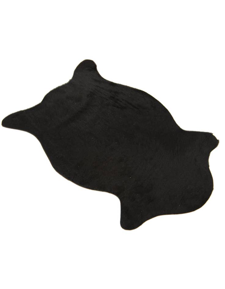 Detail image of 1' 8 x 2' 6 Cowhide Leather Rug