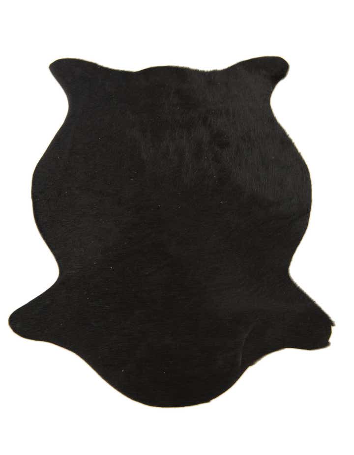 1' 8 x 2' 6 Cowhide Leather Rug