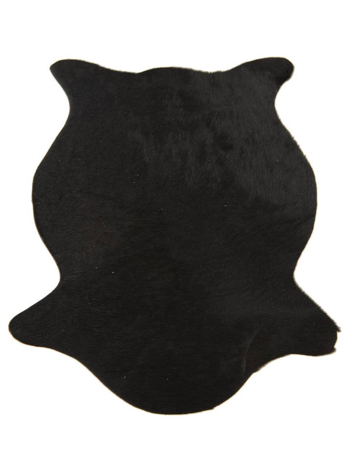 Detail image of 1' 8 x 2' 6 Cowhide Leather Rug