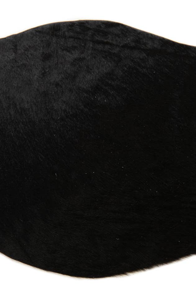 Detail image of 1' 8 x 2' 6 Cowhide Leather Rug