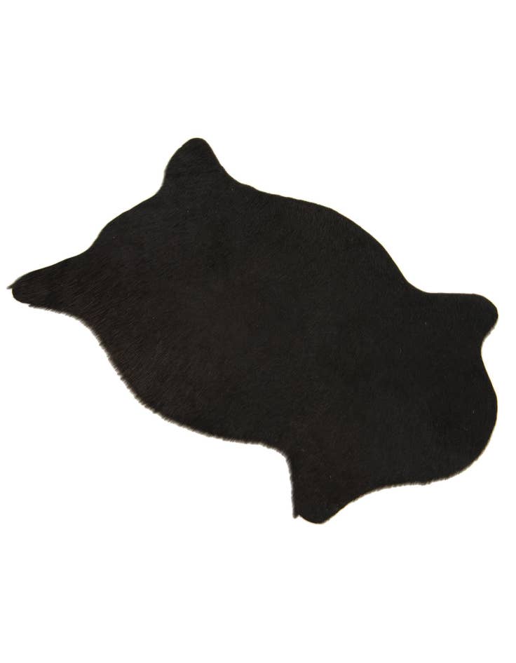 Detail image of 1' 8 x 2' 6 Cowhide Leather Rug