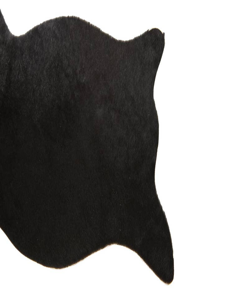 Detail image of 1' 8 x 2' 6 Cowhide Leather Rug