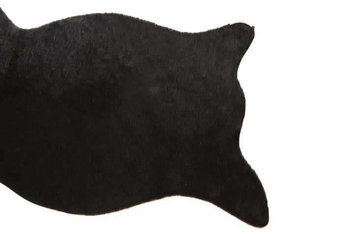 1' 8 x 2' 6 Cowhide Leather Rug