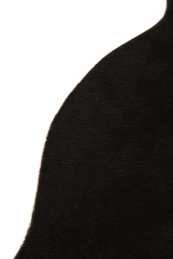 1' 8 x 2' 6 Cowhide Leather Rug