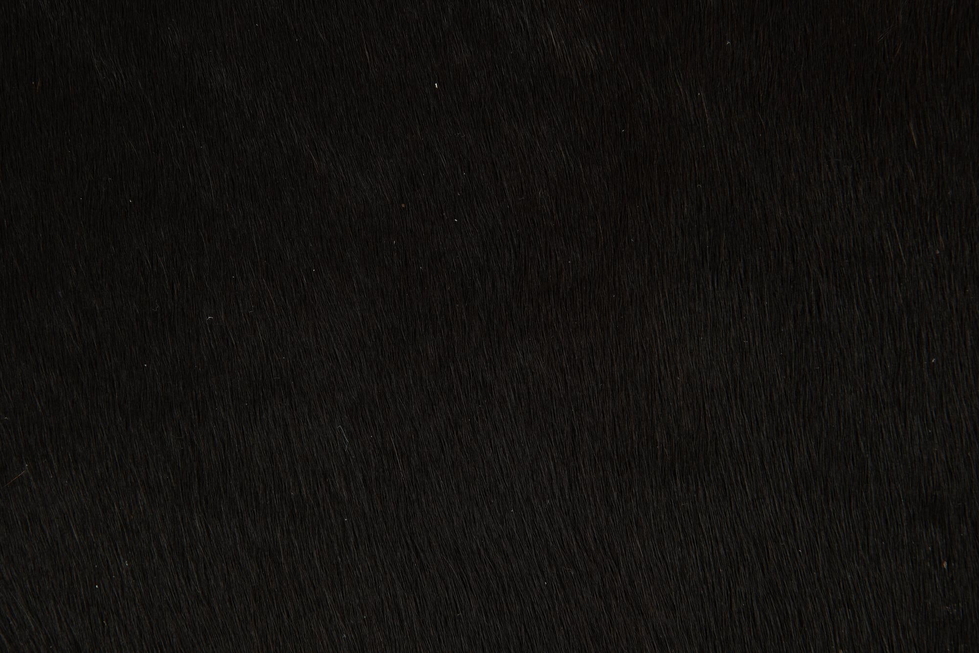 1' 8 x 2' 6 Cowhide Leather Rug