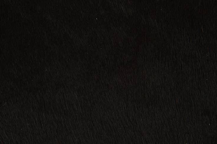 Detail image of 1' 8 x 2' 6 Cowhide Leather Rug