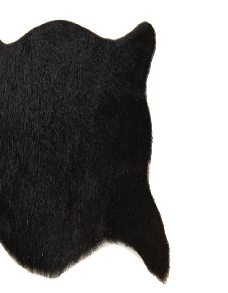 Detail image of 1' 8 x 2' 6 Cowhide Leather Rug