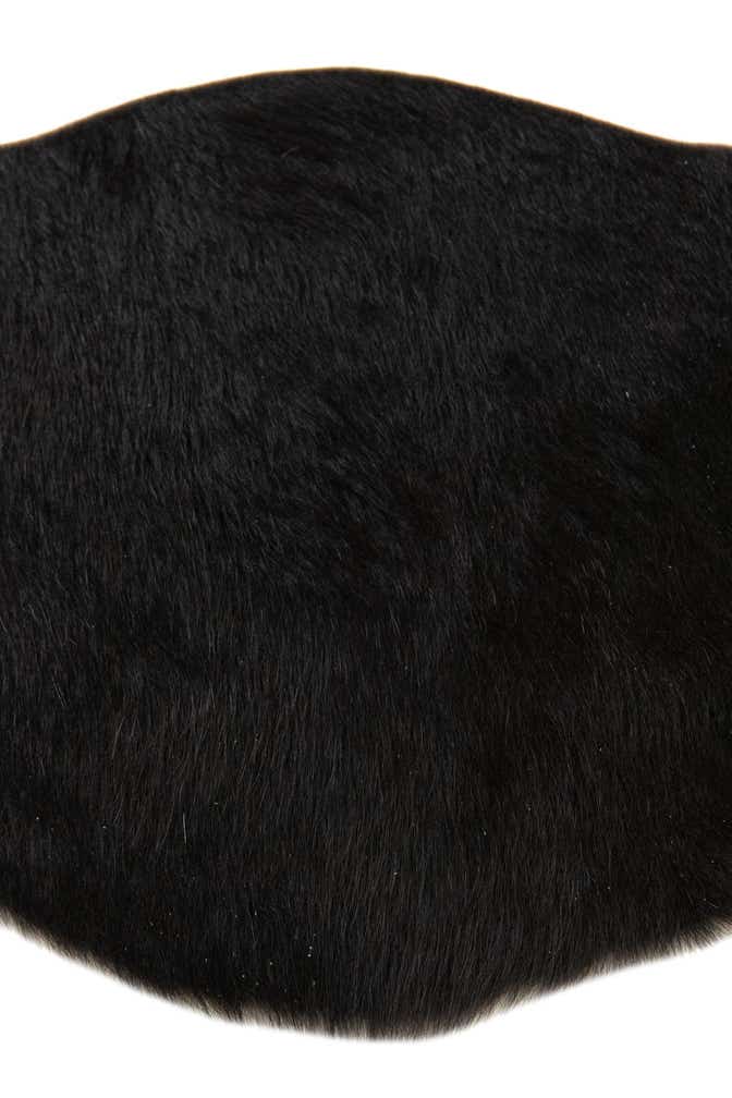 1' 8 x 2' 6 Cowhide Leather Rug