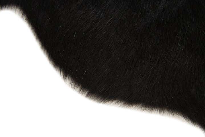 1' 8 x 2' 6 Cowhide Leather Rug