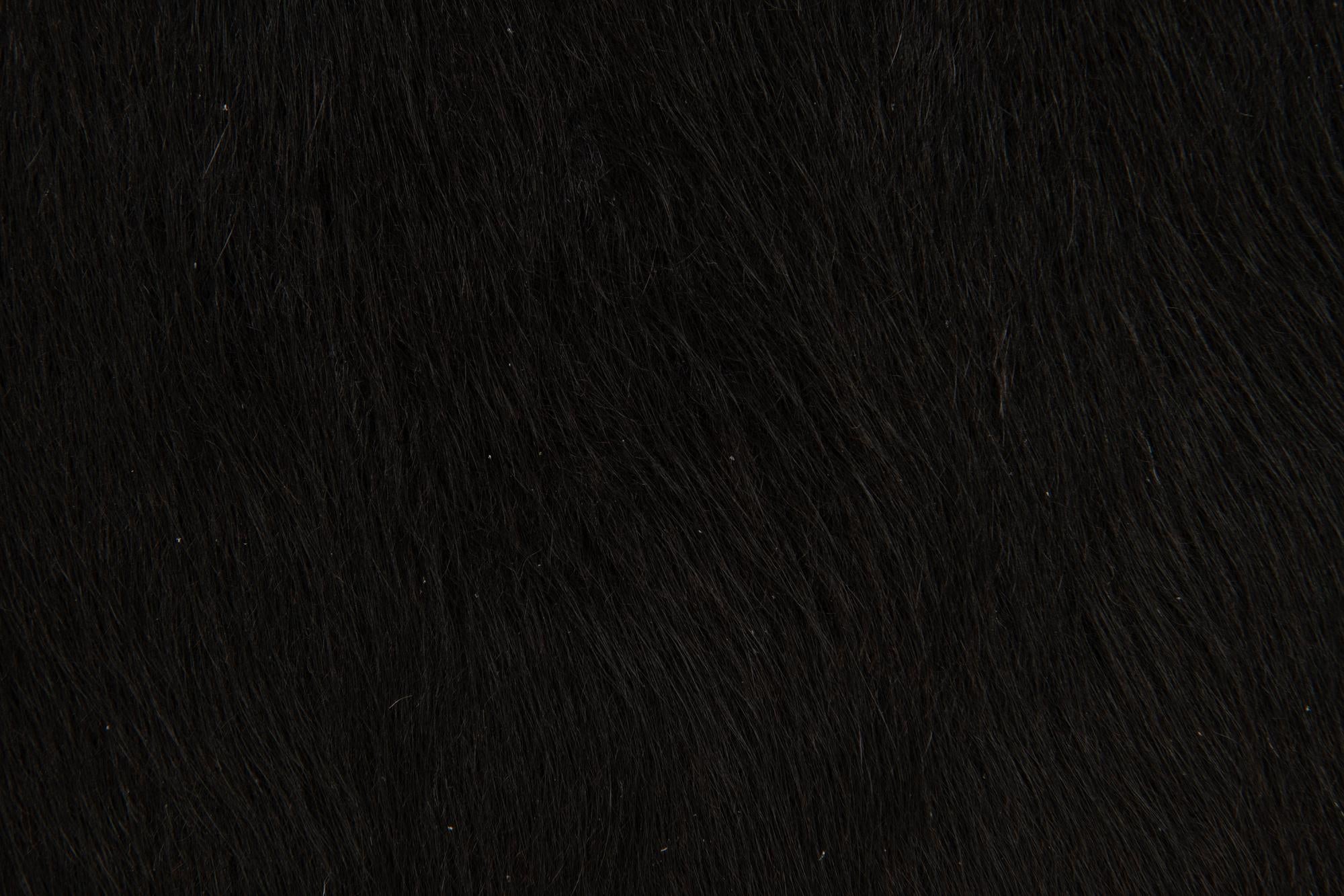1' 8 x 2' 6 Cowhide Leather Rug