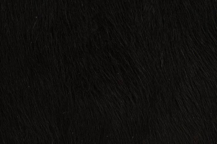 Detail image of 1' 8 x 2' 6 Cowhide Leather Rug