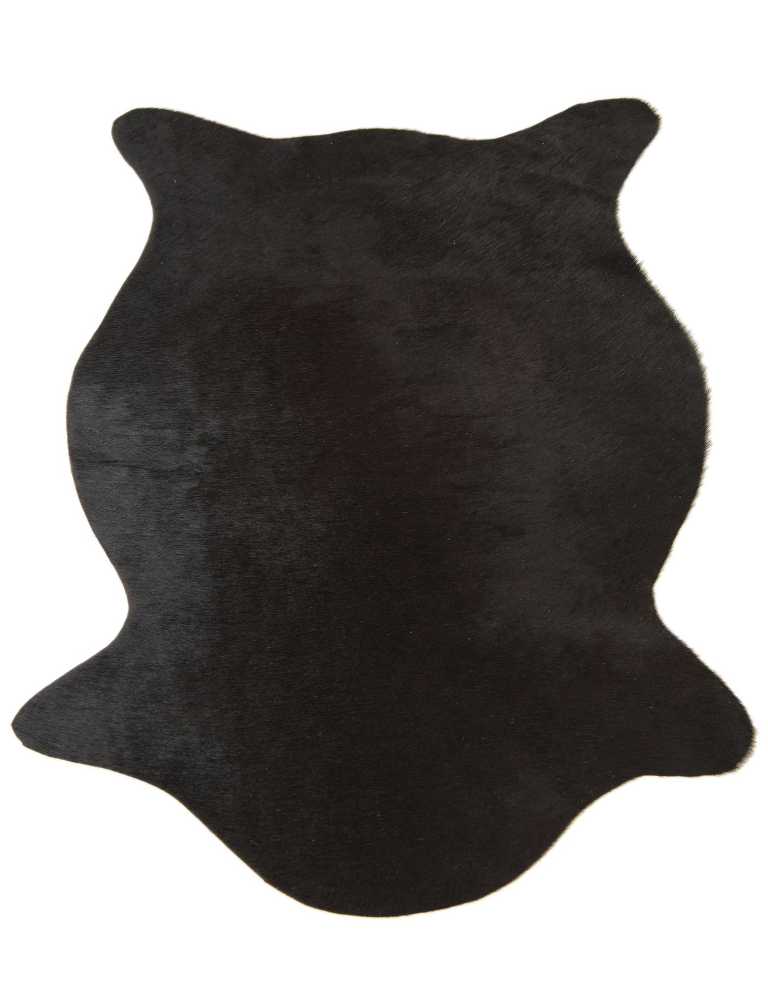 1' 8 x 2' 6 Cowhide Leather Rug