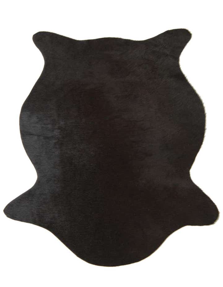 1' 8 x 2' 6 Cowhide Leather Rug