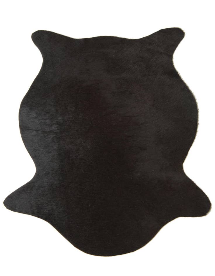 Detail image of 1' 8 x 2' 6 Cowhide Leather Rug