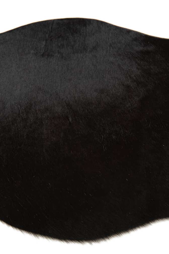 1' 8 x 2' 6 Cowhide Leather Rug