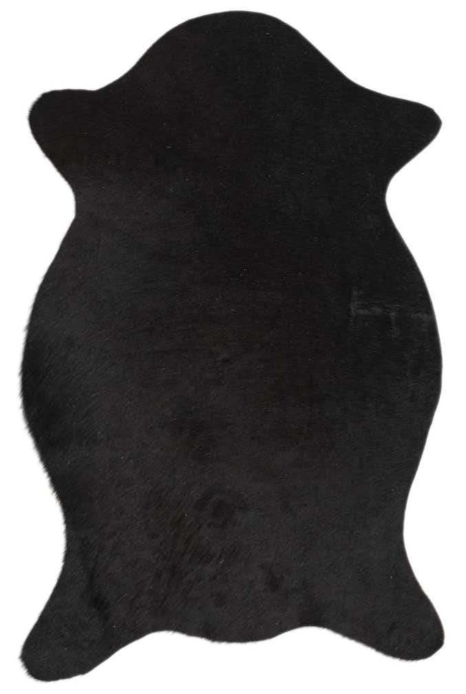 1' 8 x 2' 6 Cowhide Leather Rug