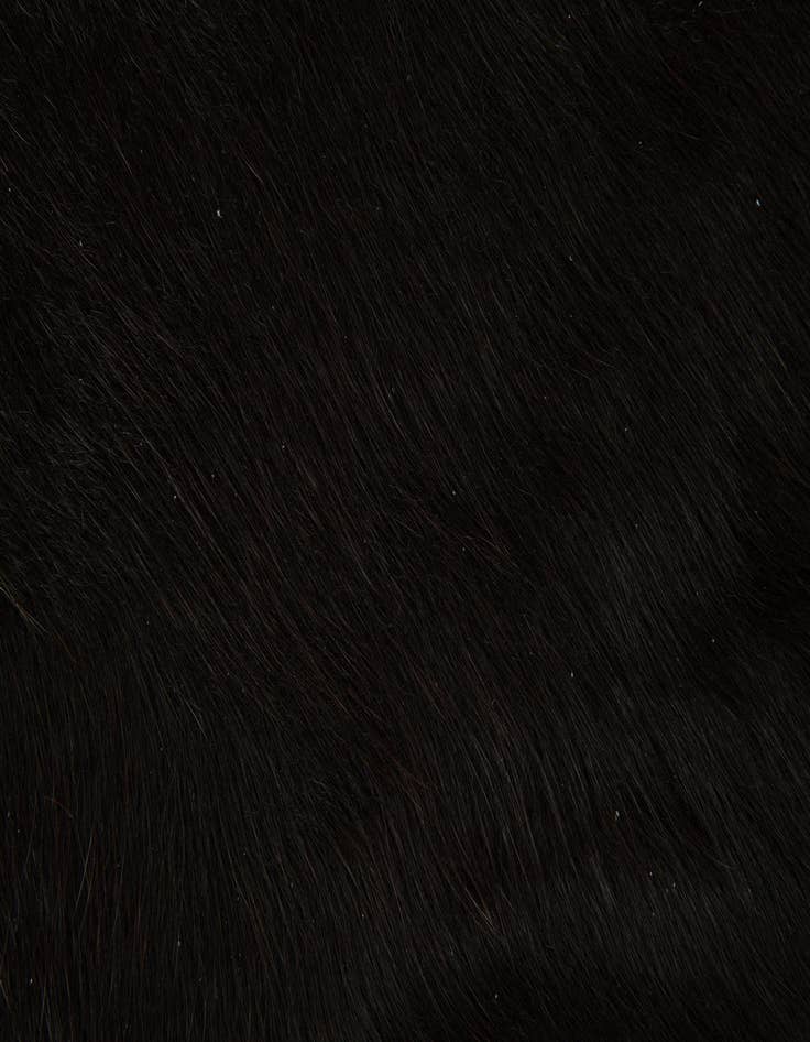 Detail image of 1' 8 x 2' 6 Cowhide Leather Rug