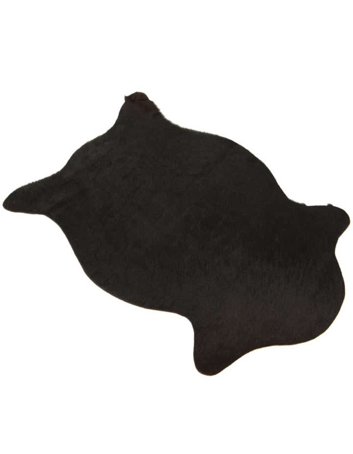 1' 8 x 2' 6 Cowhide Leather Rug