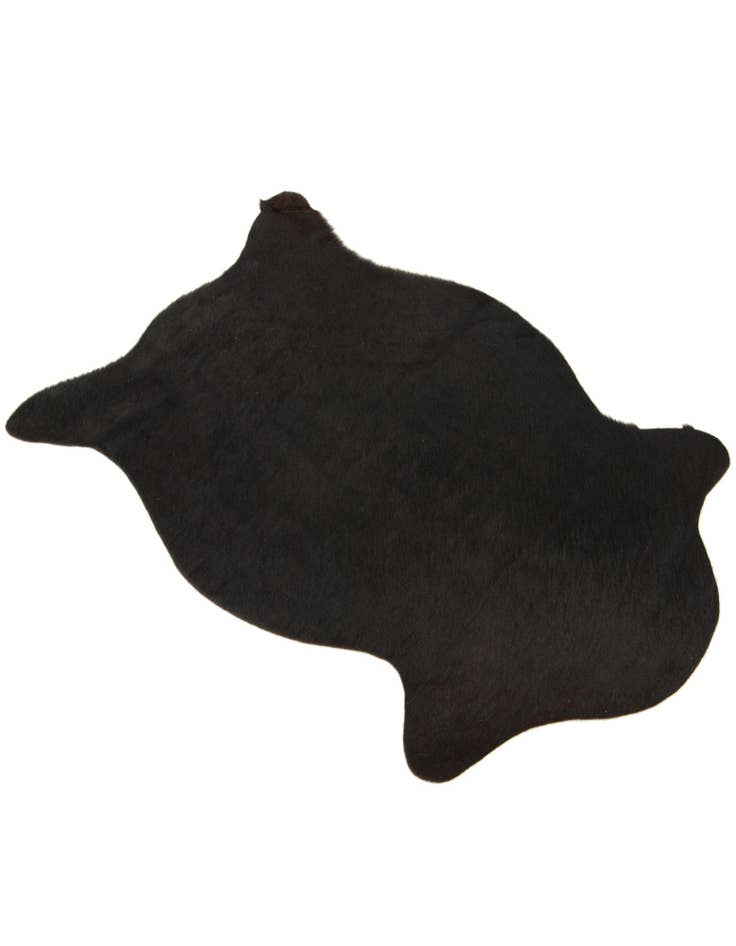 Detail image of 1' 8 x 2' 6 Cowhide Leather Rug