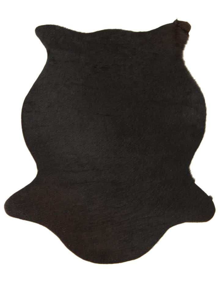 1' 8 x 2' 6 Cowhide Leather Rug