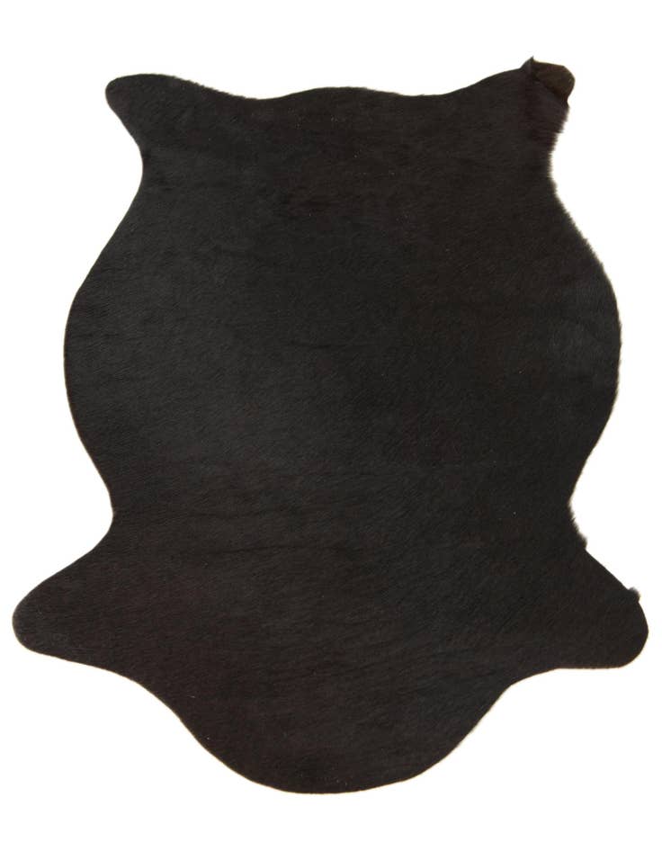Detail image of 1' 8 x 2' 6 Cowhide Leather Rug