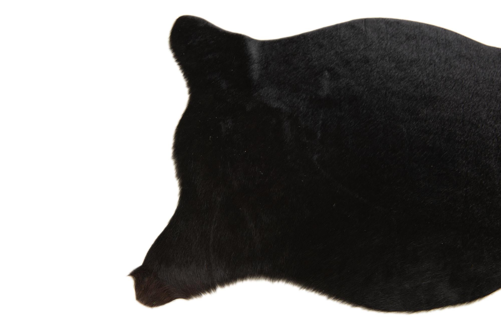 1' 8 x 2' 6 Cowhide Leather Rug