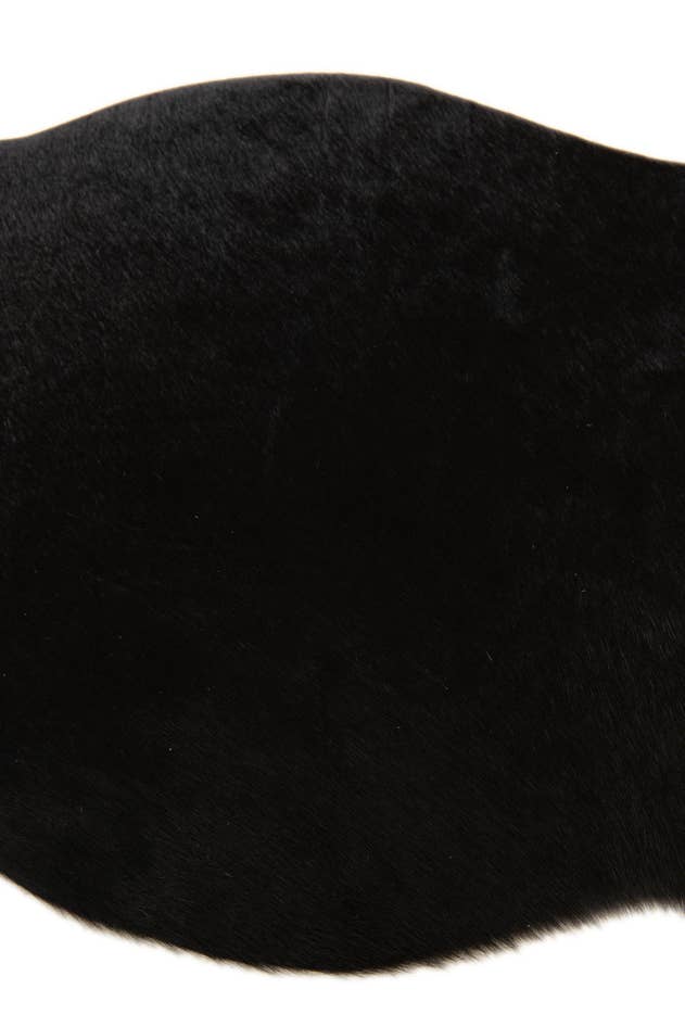 Detail image of 1' 8 x 2' 6 Cowhide Leather Rug