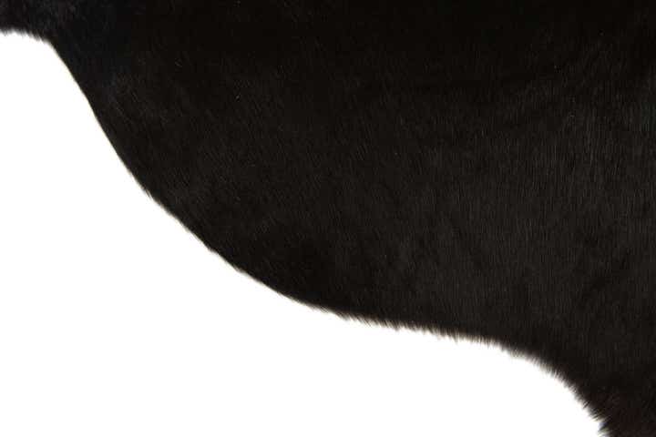 1' 8 x 2' 6 Cowhide Leather Rug