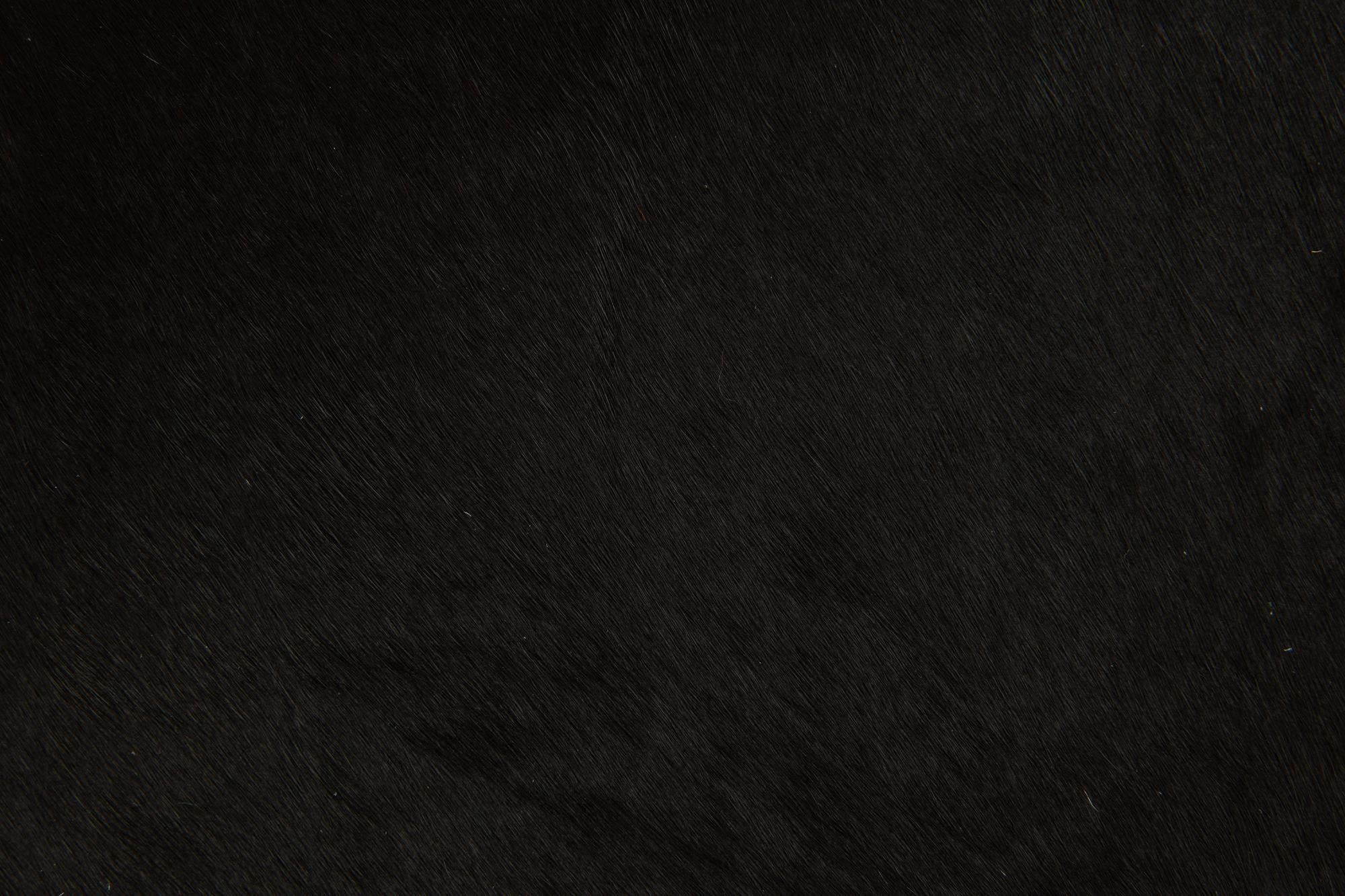 1' 8 x 2' 6 Cowhide Leather Rug