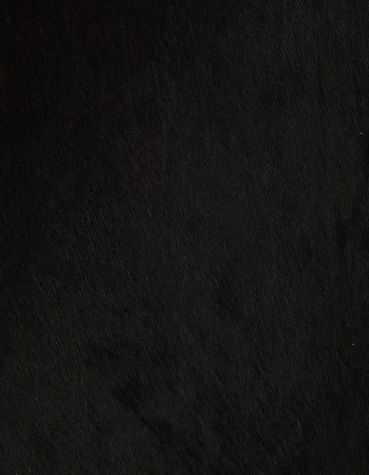 Detail image of 1' 8 x 2' 6 Cowhide Leather Rug