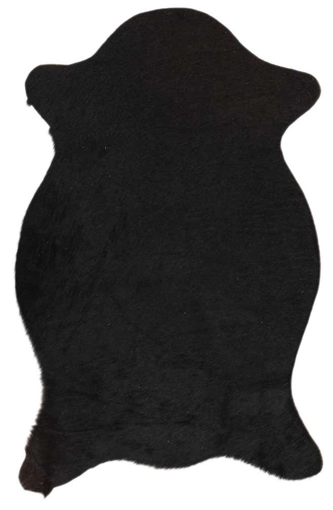 1' 8 x 2' 6 Cowhide Leather Rug
