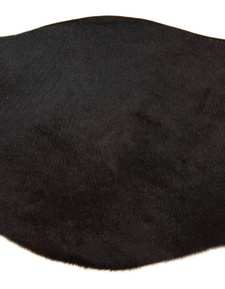 Detail image of 1' 8 x 2' 6 Cowhide Leather Rug