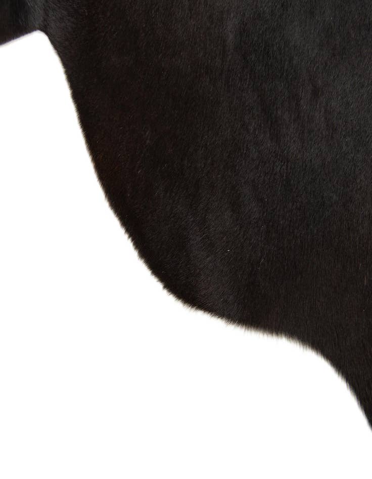 Detail image of 1' 8 x 2' 6 Cowhide Leather Rug