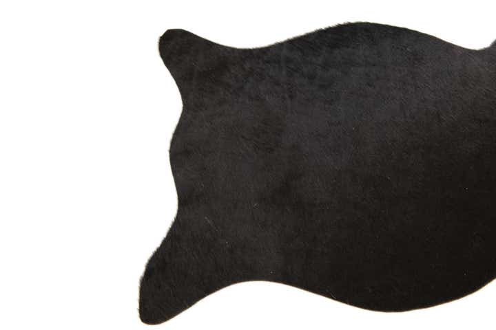 1' 8 x 2' 7 Cowhide Leather Rug