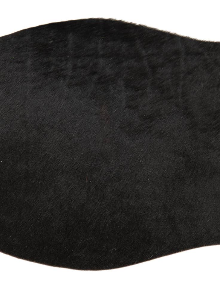 Detail image of 1' 8 x 2' 7 Cowhide Leather Rug