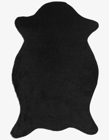 1' 8 x 2' 6 Cowhide Leather Rug