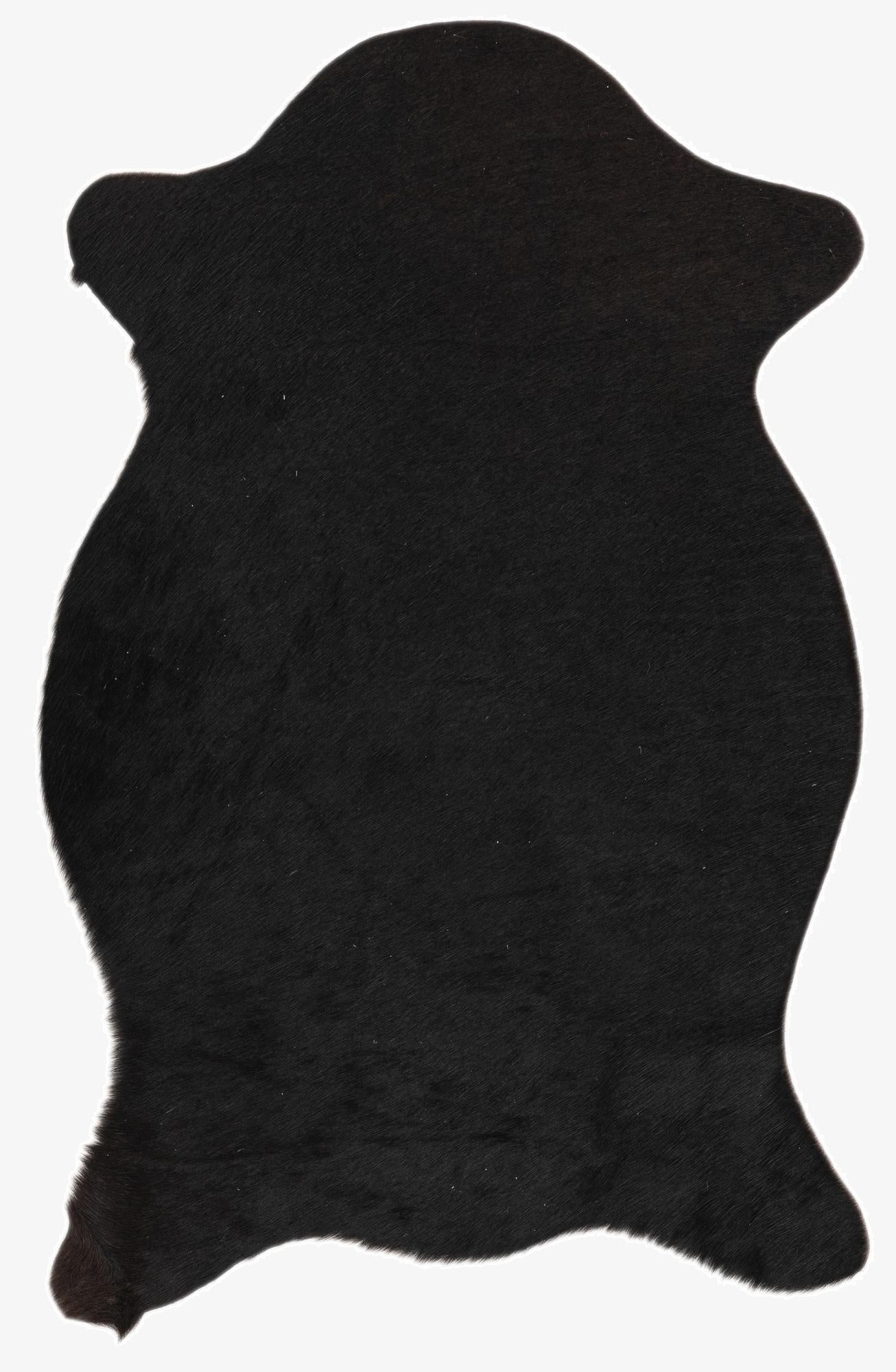 1' 8 x 2' 6 Cowhide Leather Rug