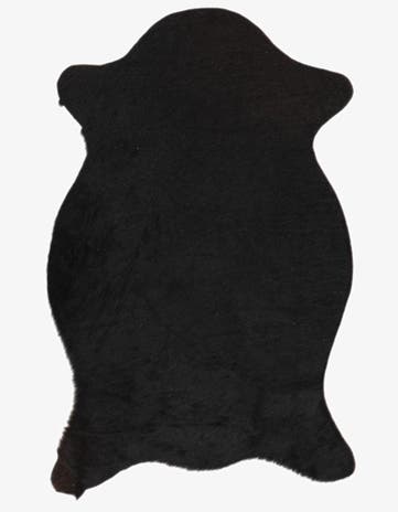 1' 8 x 2' 6 Cowhide Leather Rug