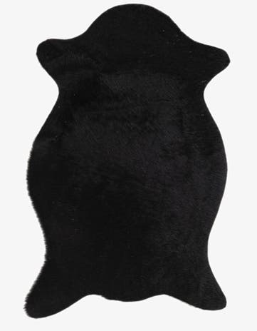 1' 8 x 2' 6 Cowhide Leather Rug